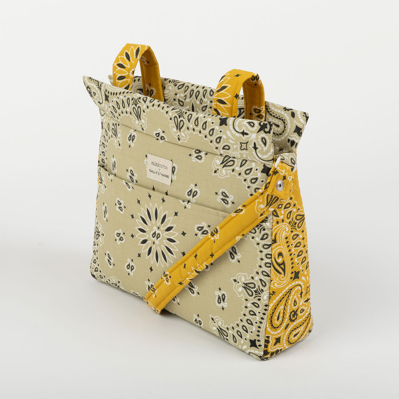 Bolsa Icon - Beige / Moutarde