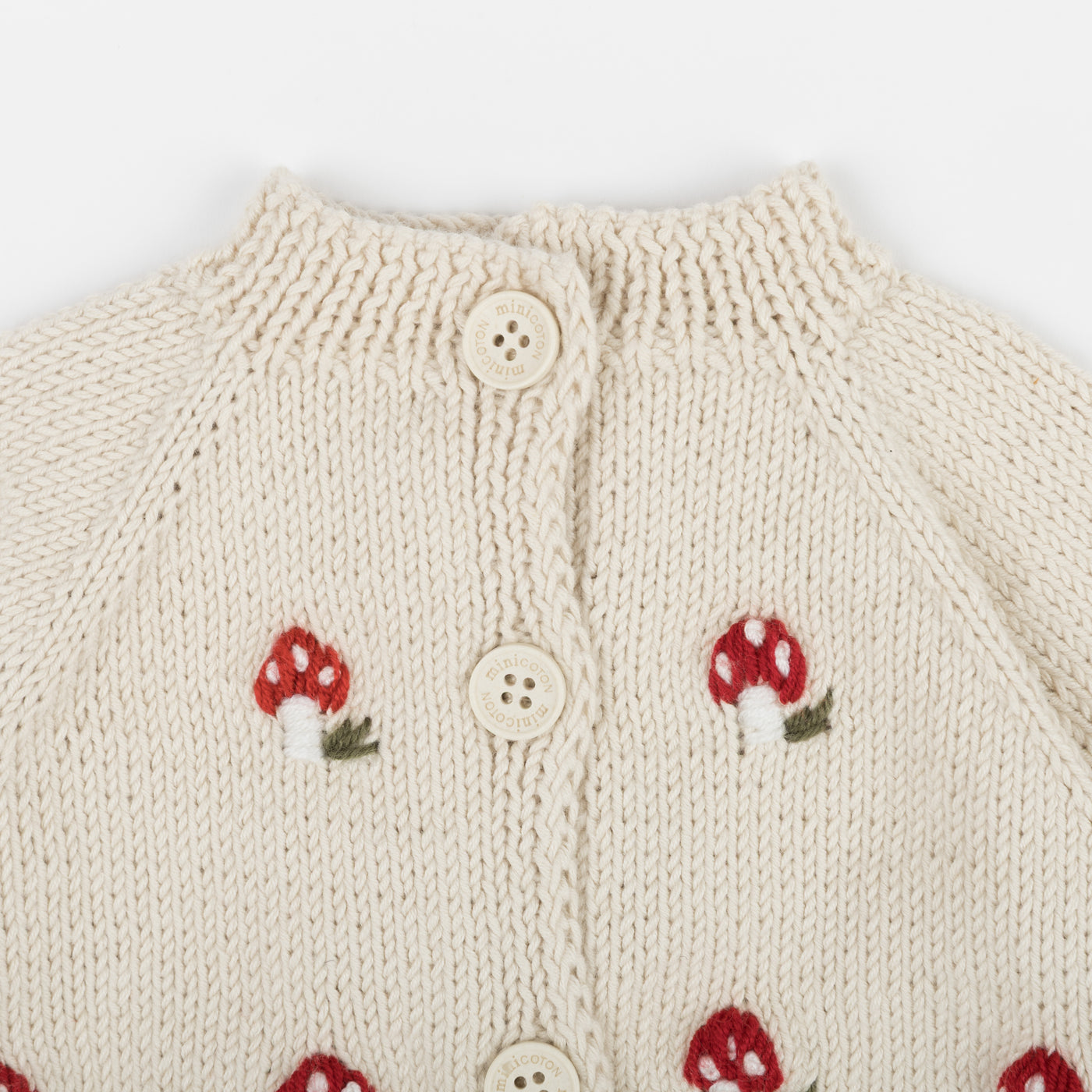 Cardigan Crochet Mushroom