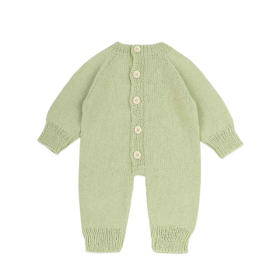 Jumpsuit Crochet Light Green