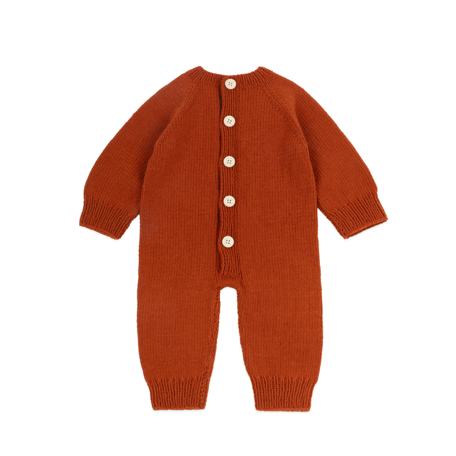 Jumpsuit Crochet Red