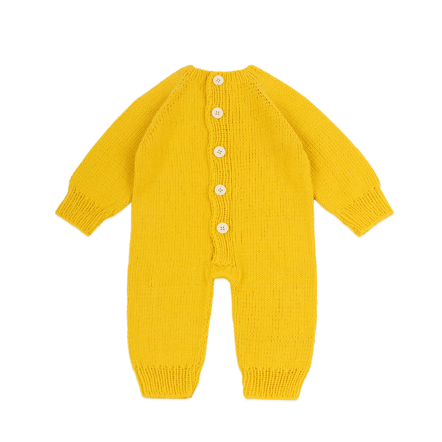 Jumpsuit Crochet Yellow