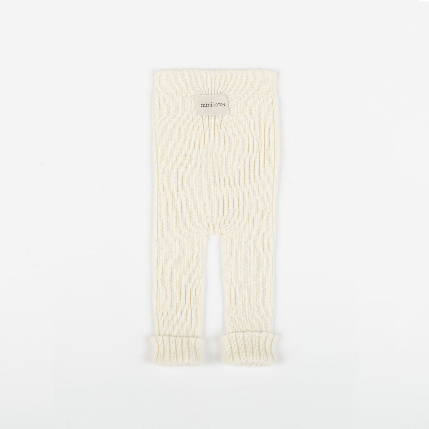 Leggings Canalé Cru