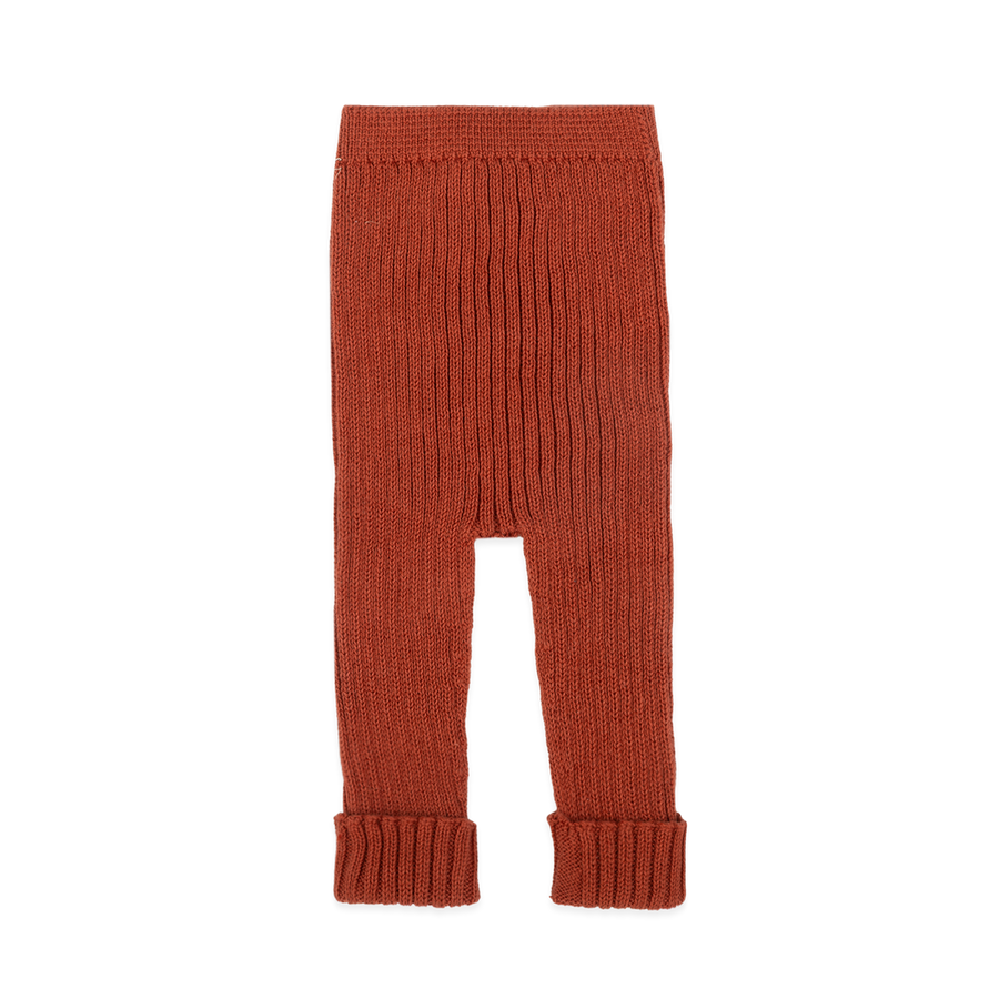 Leggings Canalé Vermell