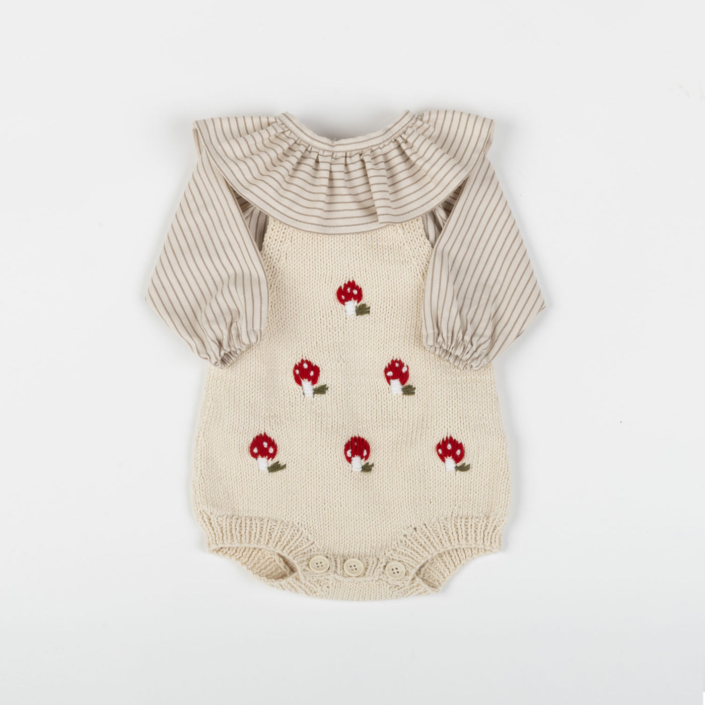 Pelele Crochet Mushroom