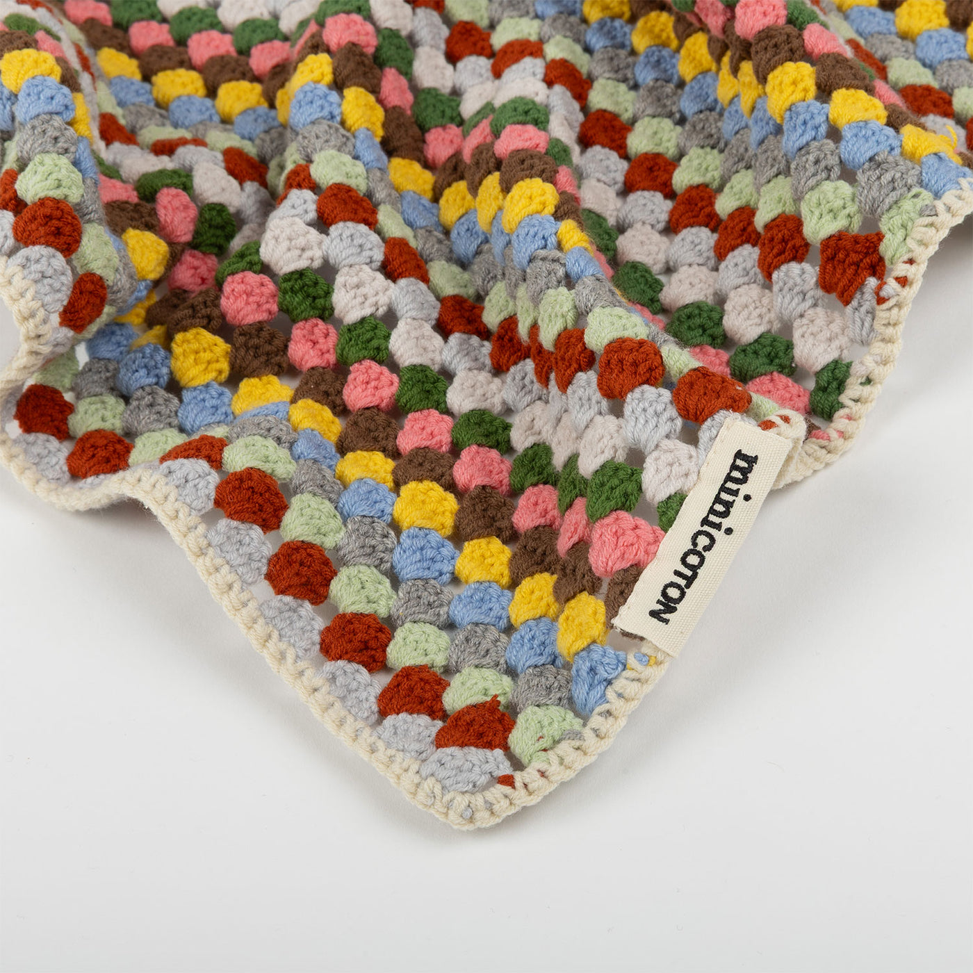 Manta Crochet Colours de ratlles