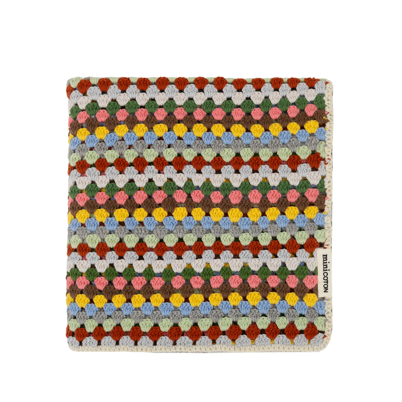 Manta Crochet Colours de ratlles