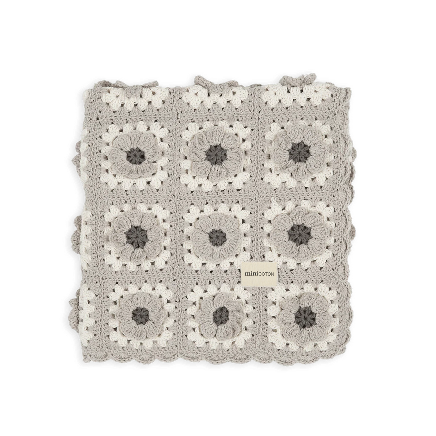 Decke Crochet Flower Nube