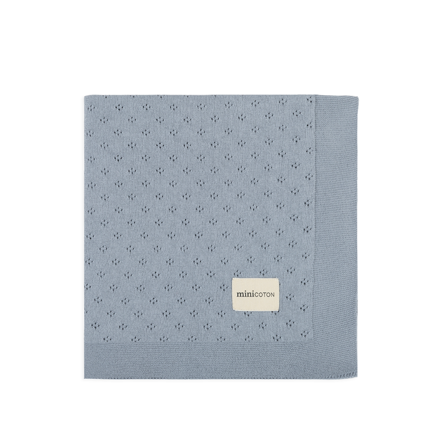 Manta Holey Knit Blue