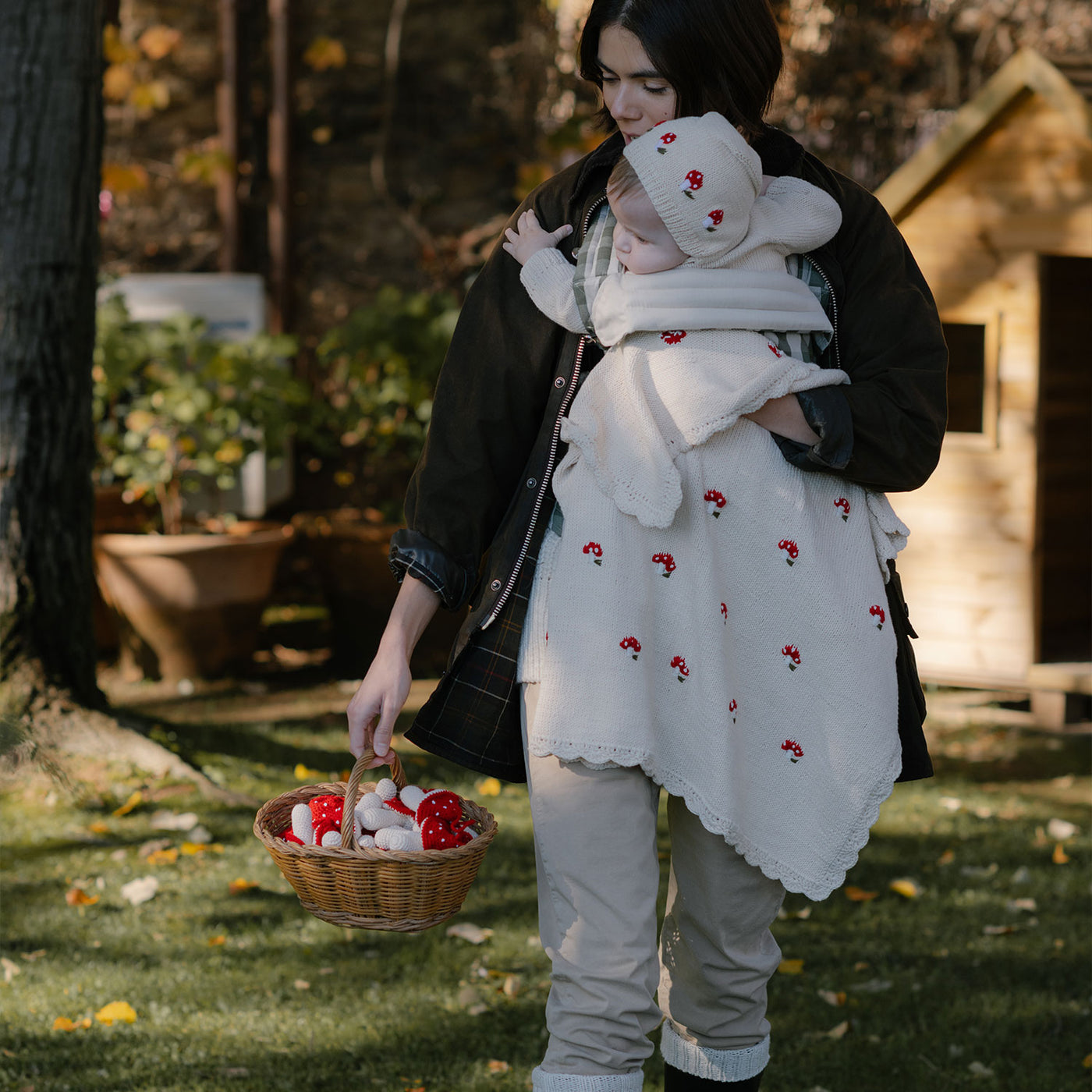 Manta Crochet Mushroom