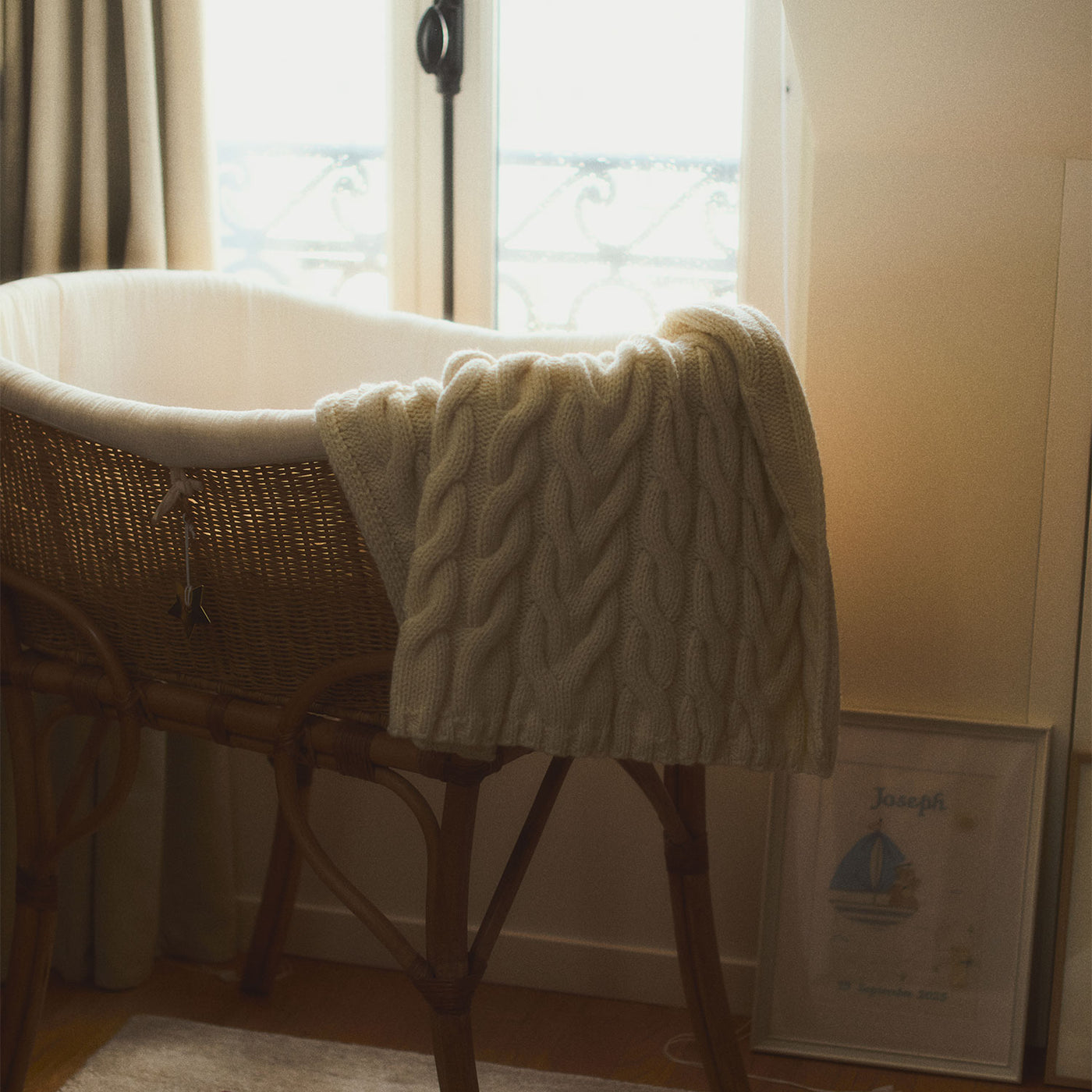 Manta de Malha Entrançada - PRE ORDER