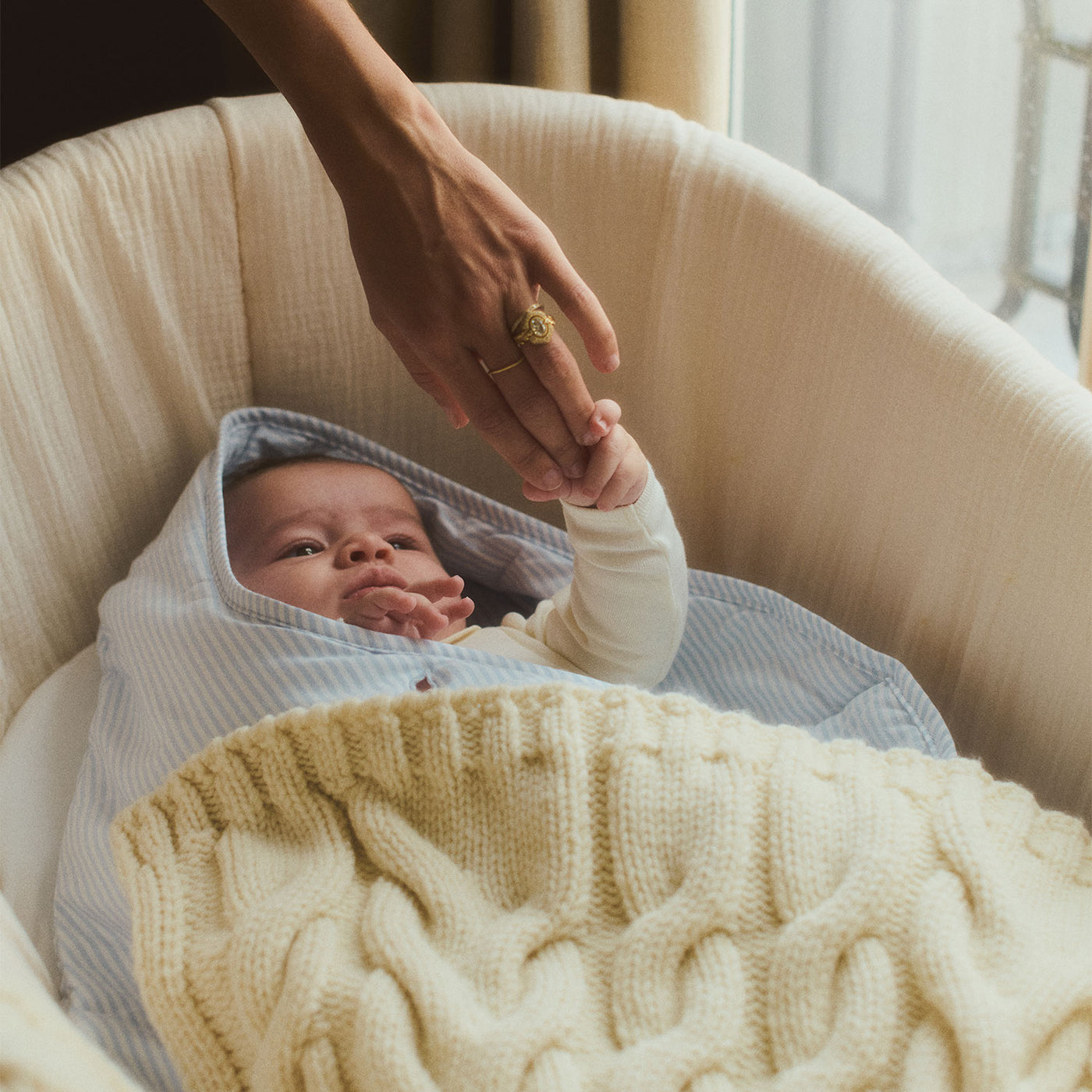 Manta de Malha Entrançada - PRE ORDER