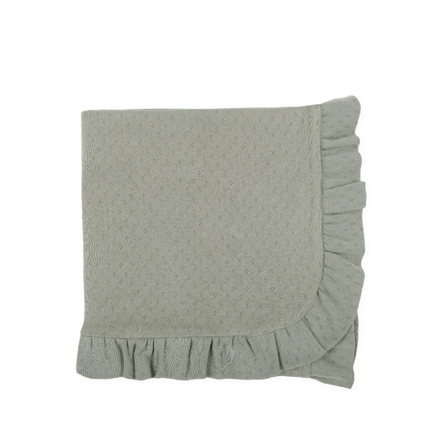 Volante Holey Musgo Blanket 