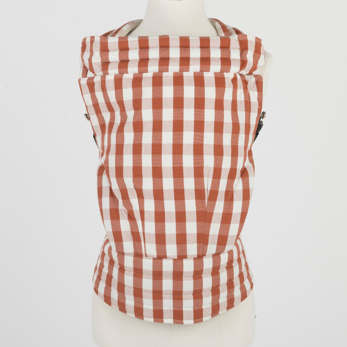 Babytrage Rucksack Somomu® Vichy Rot + Off White