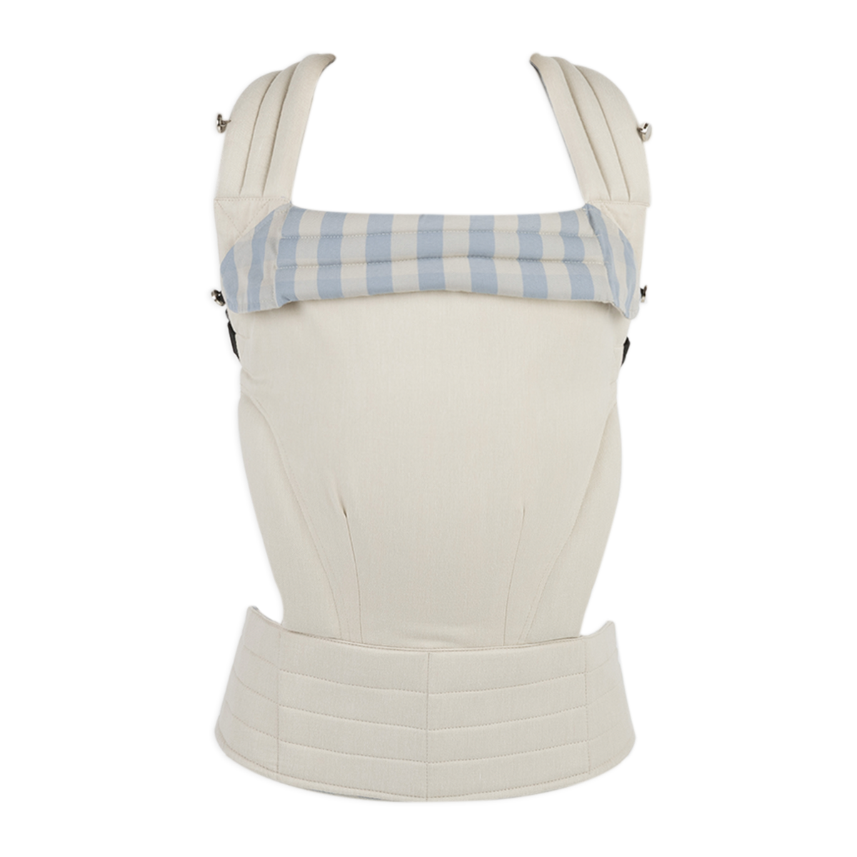 Mochila Porta Bebé Somomu® Vichy Blue + Sand
