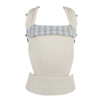 Mochila Porta Bebé Somomu® Vichy Blue + Sand