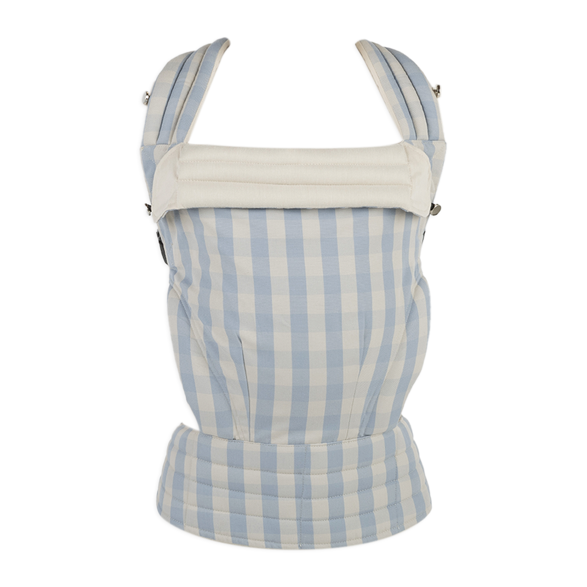 Mochila Porta Bebé Somomu® Vichy Blue + Sand