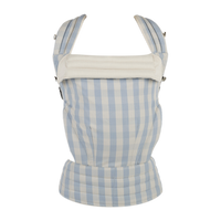 Mochila Porta Bebé Somomu® Vichy Blue + Sand