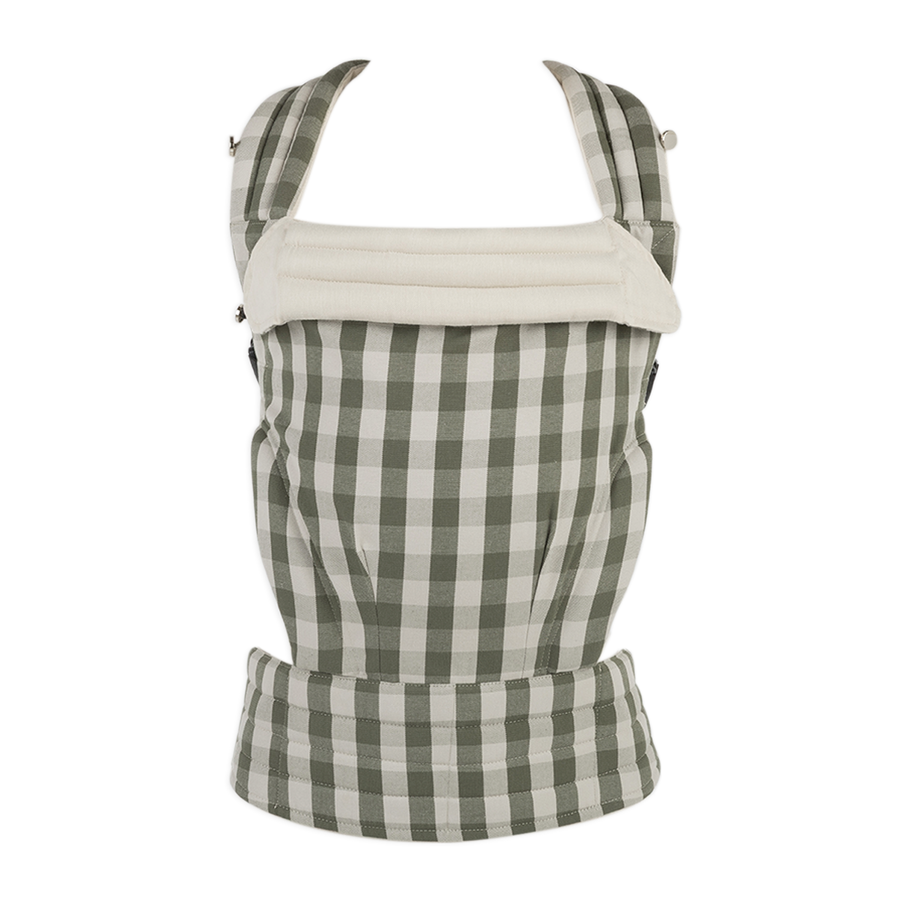 Mochila Porta Bebé Somomu® Vichy Bottle + Sand