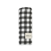 Muselina Vichy Negro