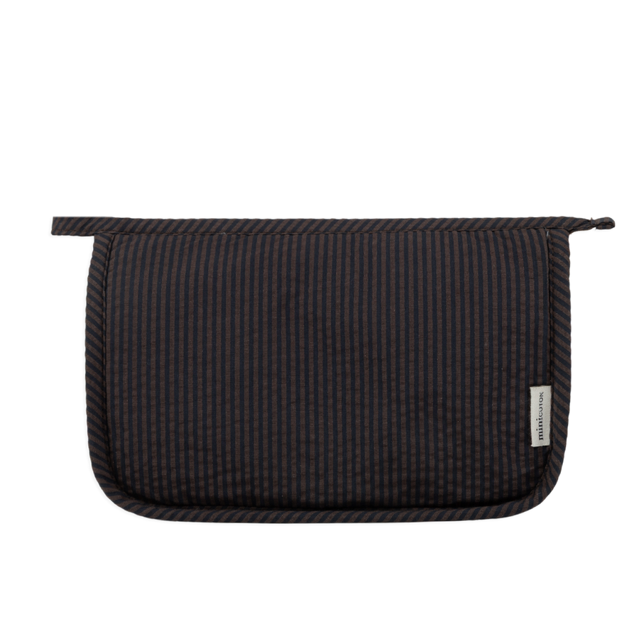 Necessaire Midi Risquinhas Caramelo