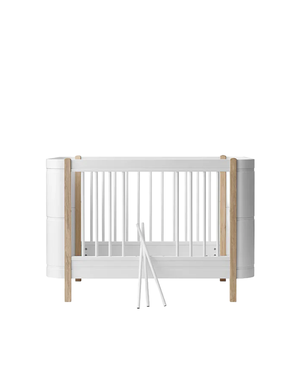 Oliver Furniture Wood Mini+ cot bed incl. junior kit