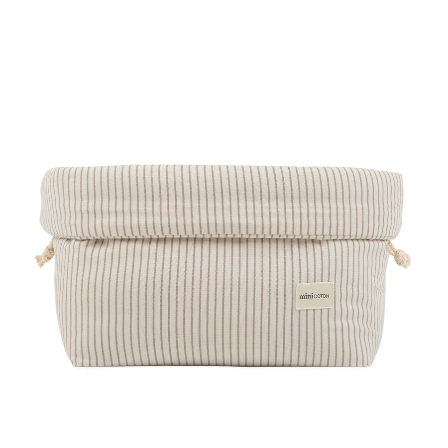 Organitzador Canviador Beige Stripes