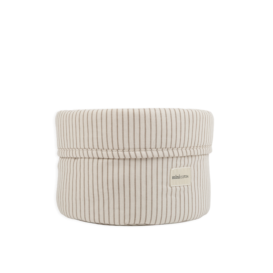 Organitzador Canviador Mini Beige Stripes