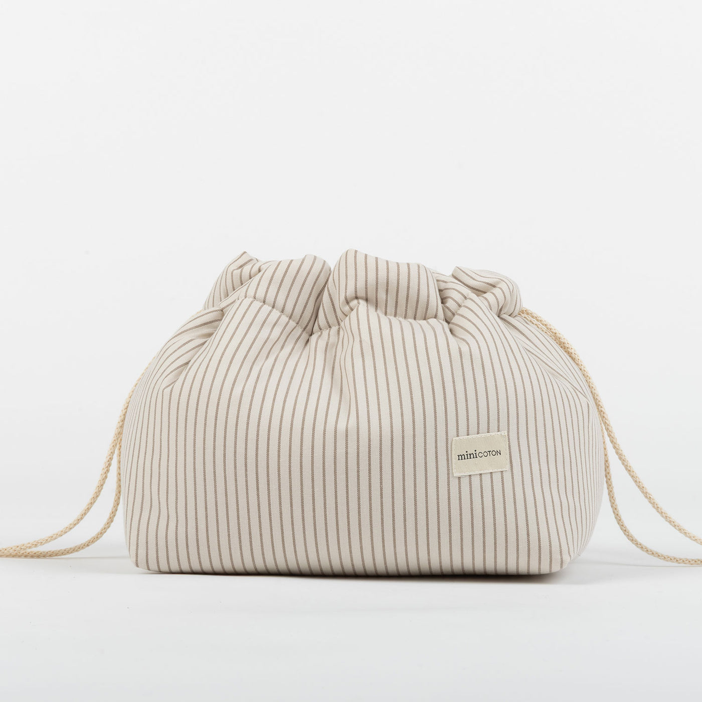 Organizzatore Fasciatoio Beige Stripes