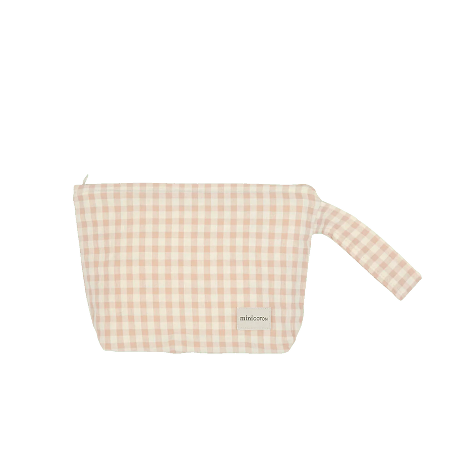 Vichy Rose Diaper Bag
