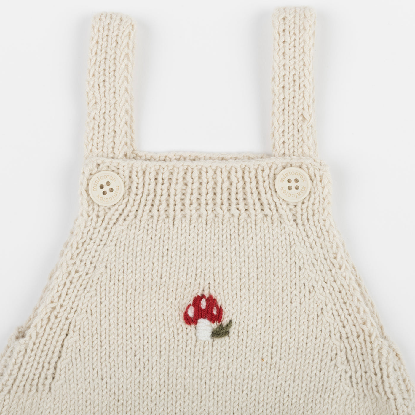 Pelele Crochet Mushroom