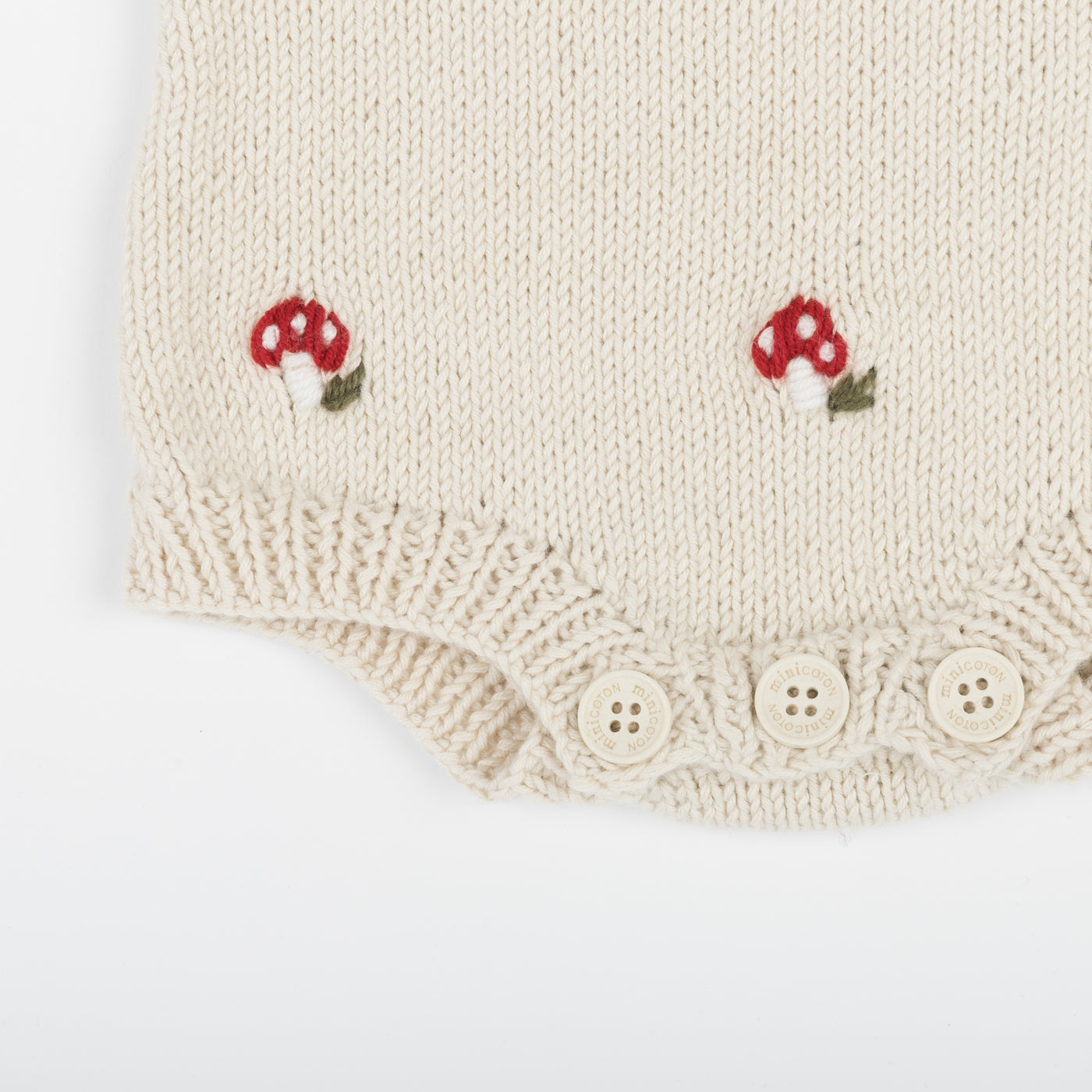 Pelele Crochet Mushroom