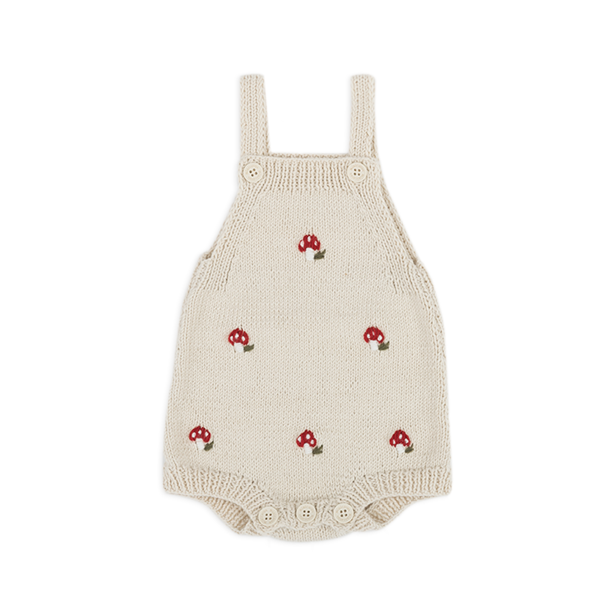 Pelele Crochet Mushroom