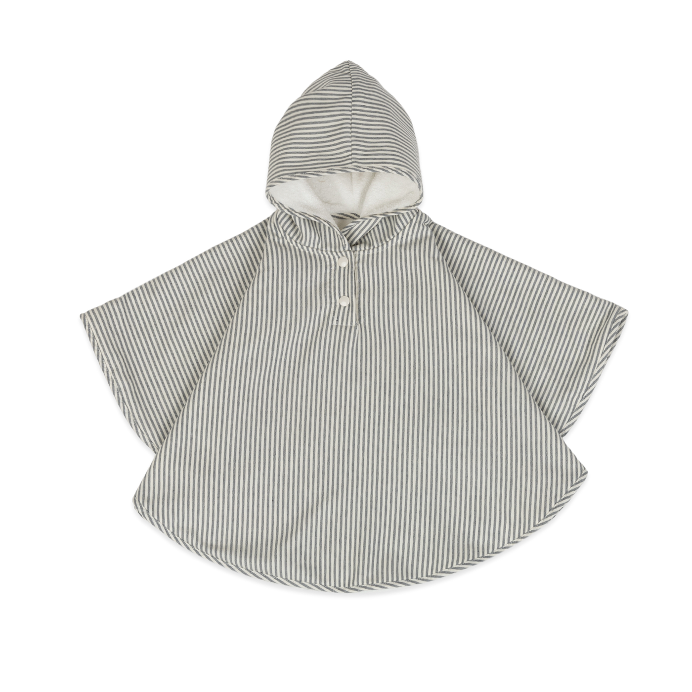 Poncho Toalla Denim Stripes
