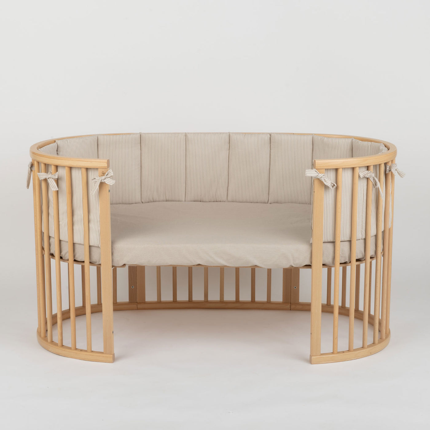 cuna stokke Protector Stokke Beige Stripes · Minicoton