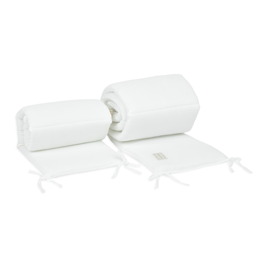 Minicuna Protector Bambula White 90x50cm