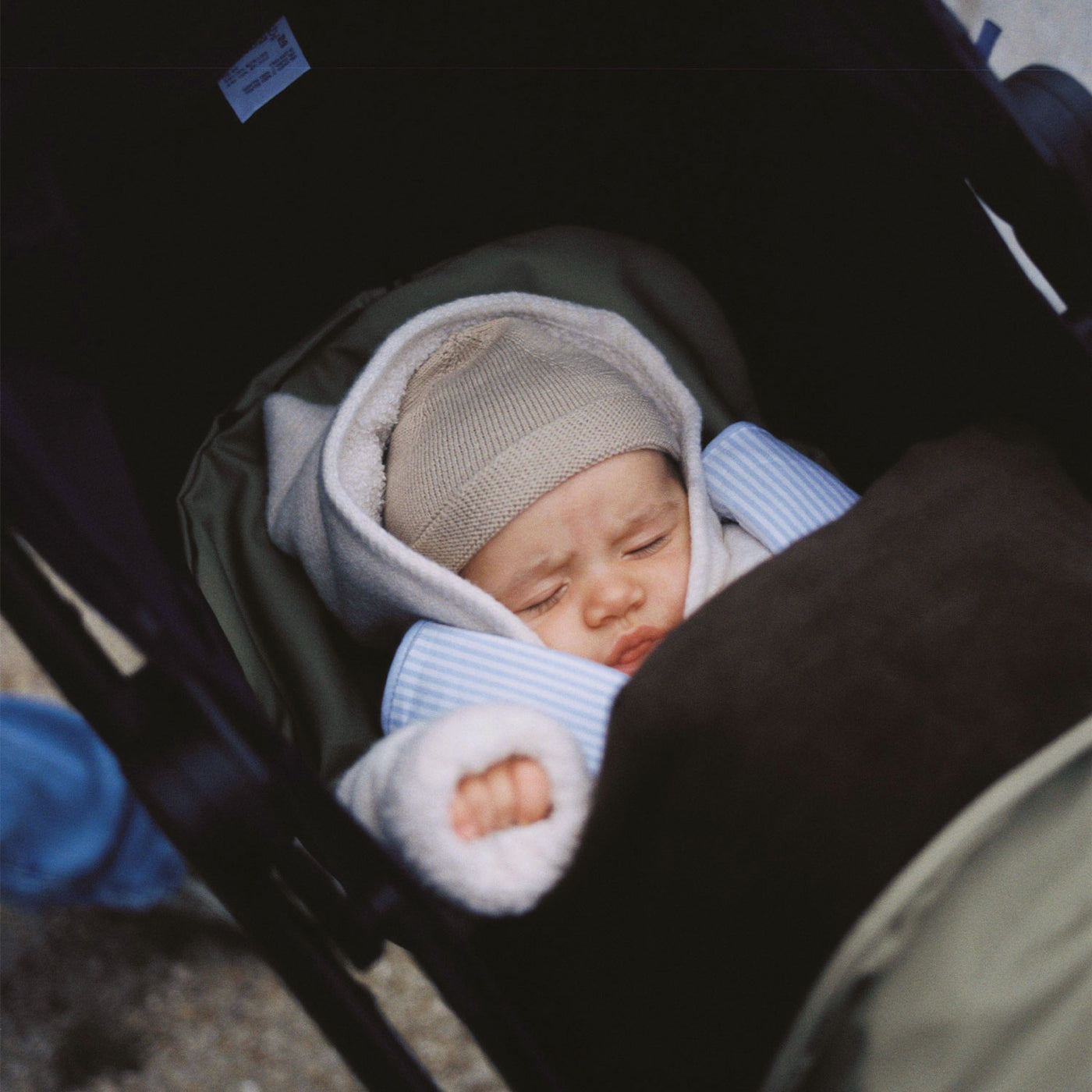 Protector de Tirants Oxford Blue Ratlles