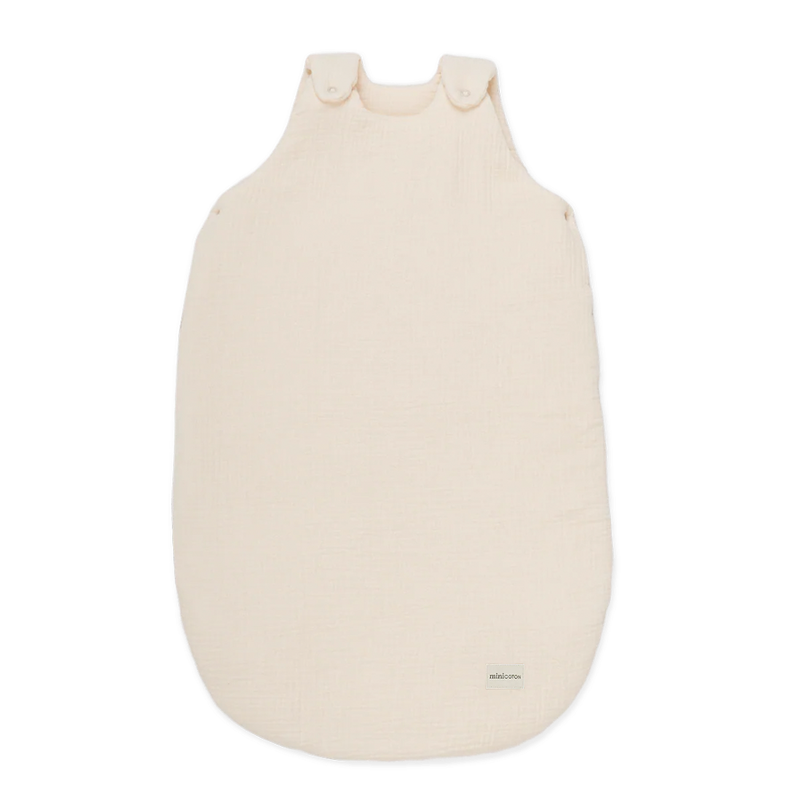 Schlafsack Musselin Naturfarben