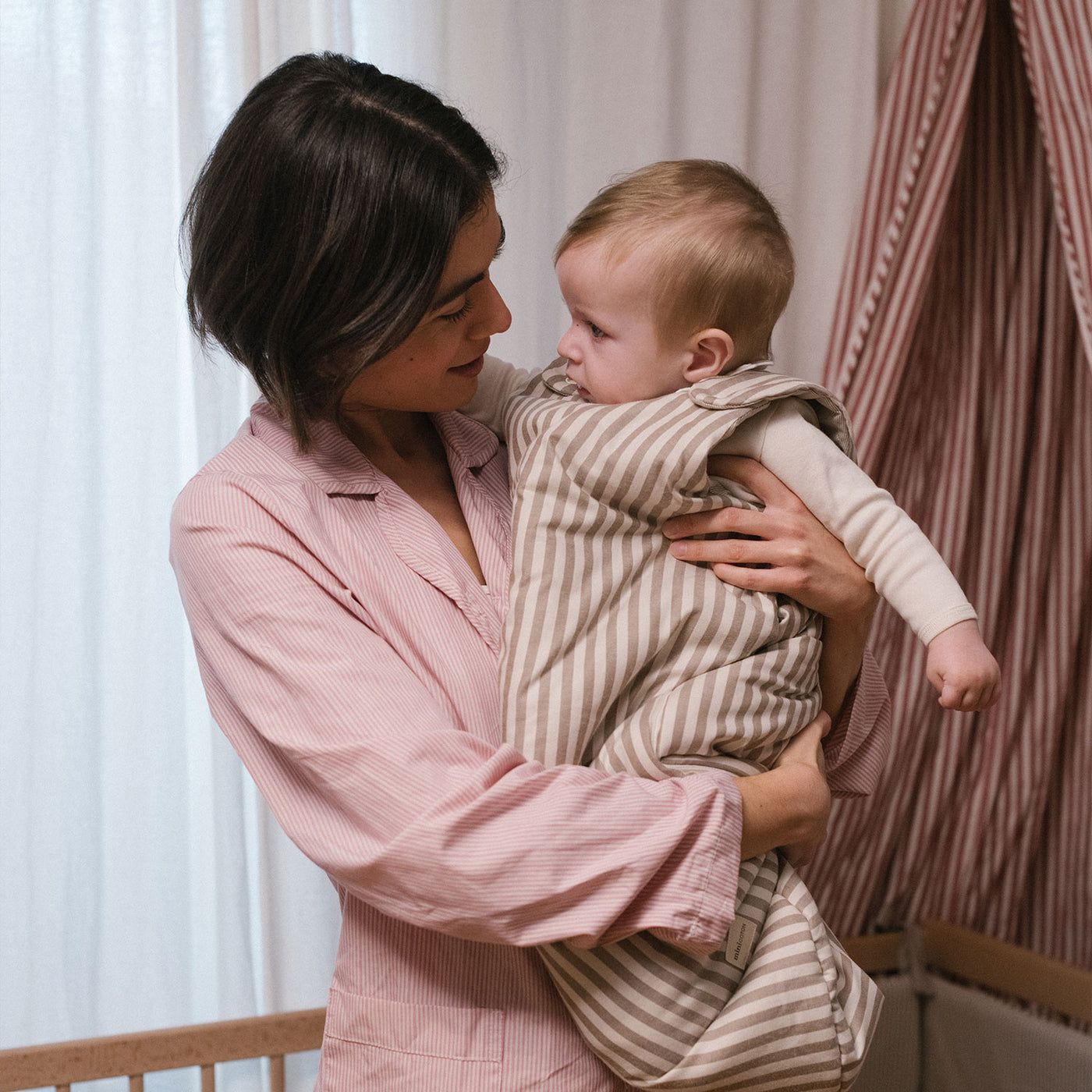 Saco Dormir Beige Stripes