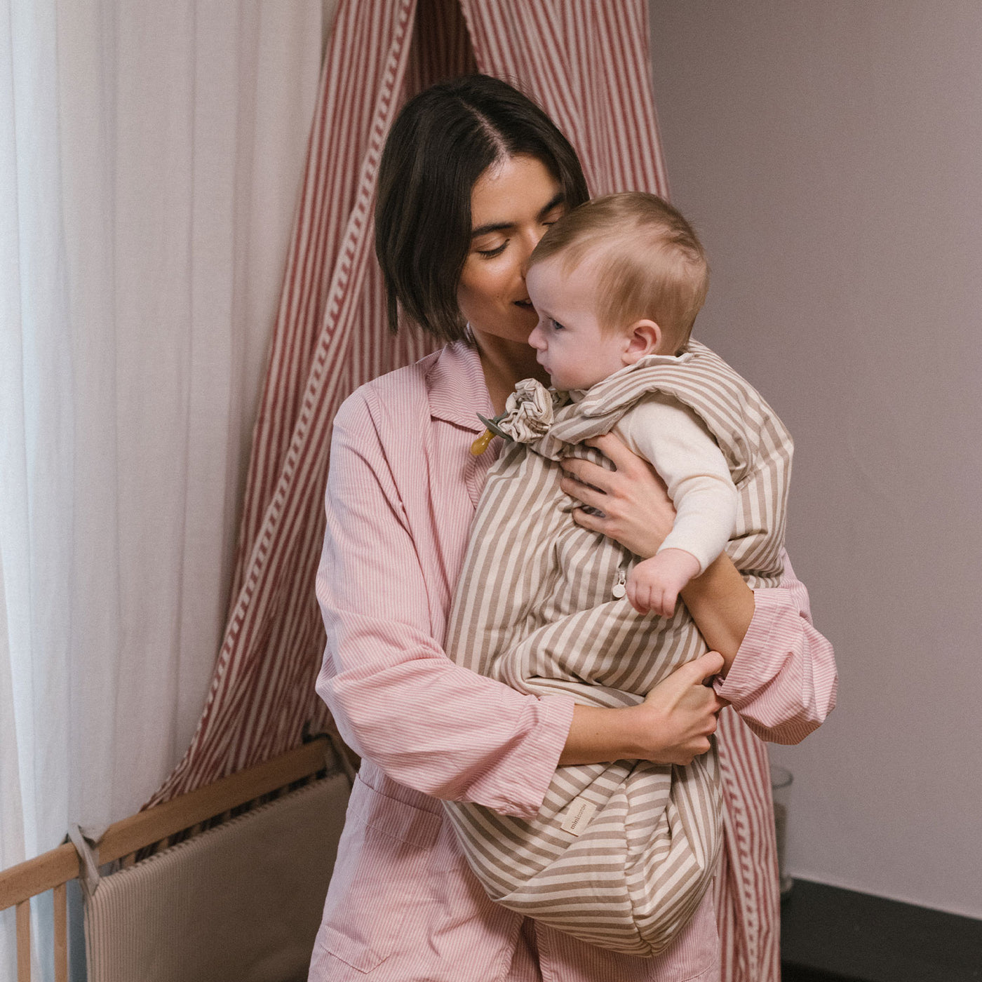 Saco Dormir Beige Stripes