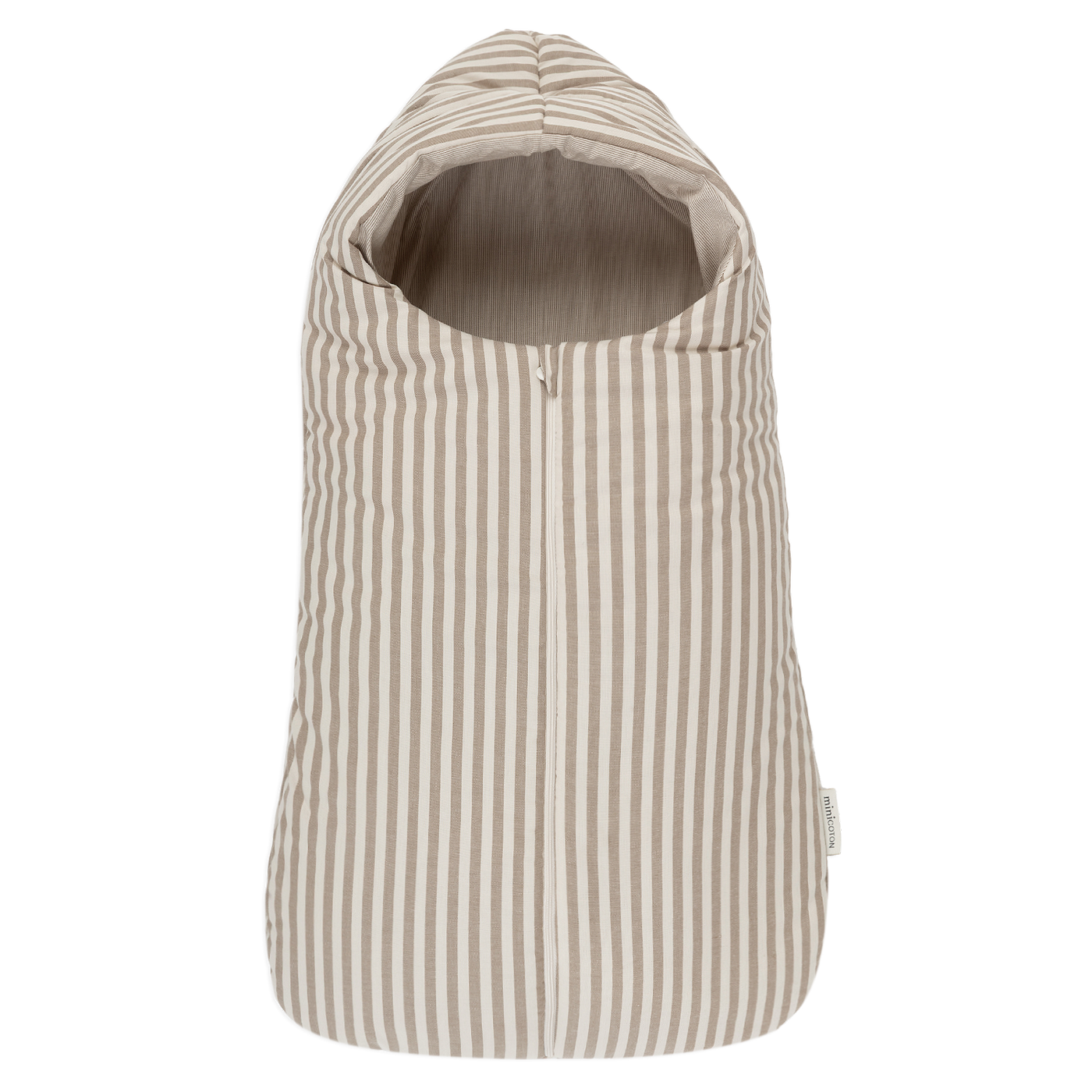 Saco Oval Beige Stripes - invierno