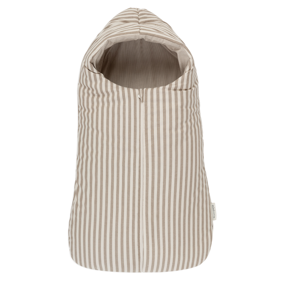 Saco Oval Beige Stripes - invierno
