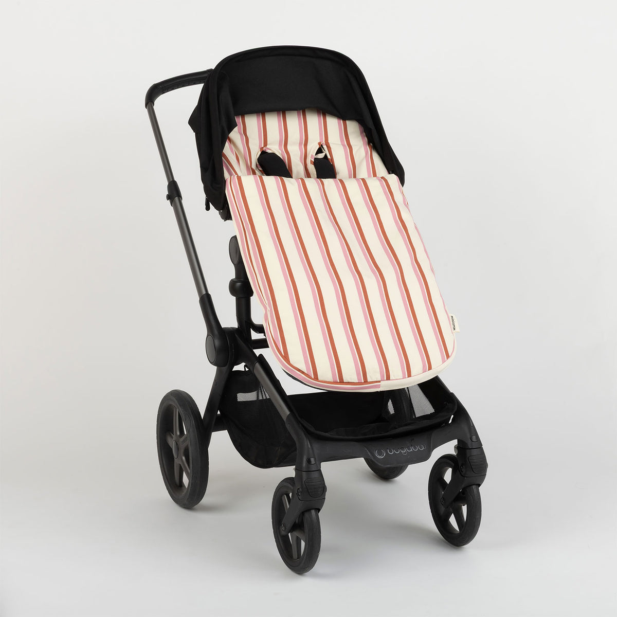Sac de poussette Cerise + Rose