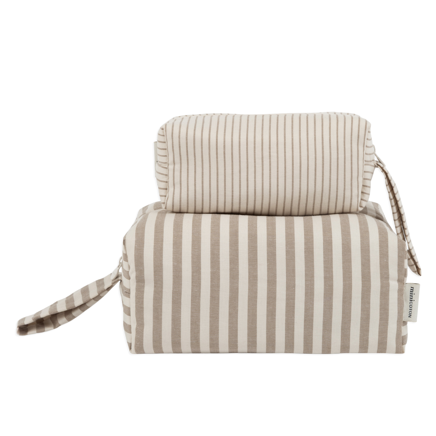 Set Neceseres Loop Beige Stripes