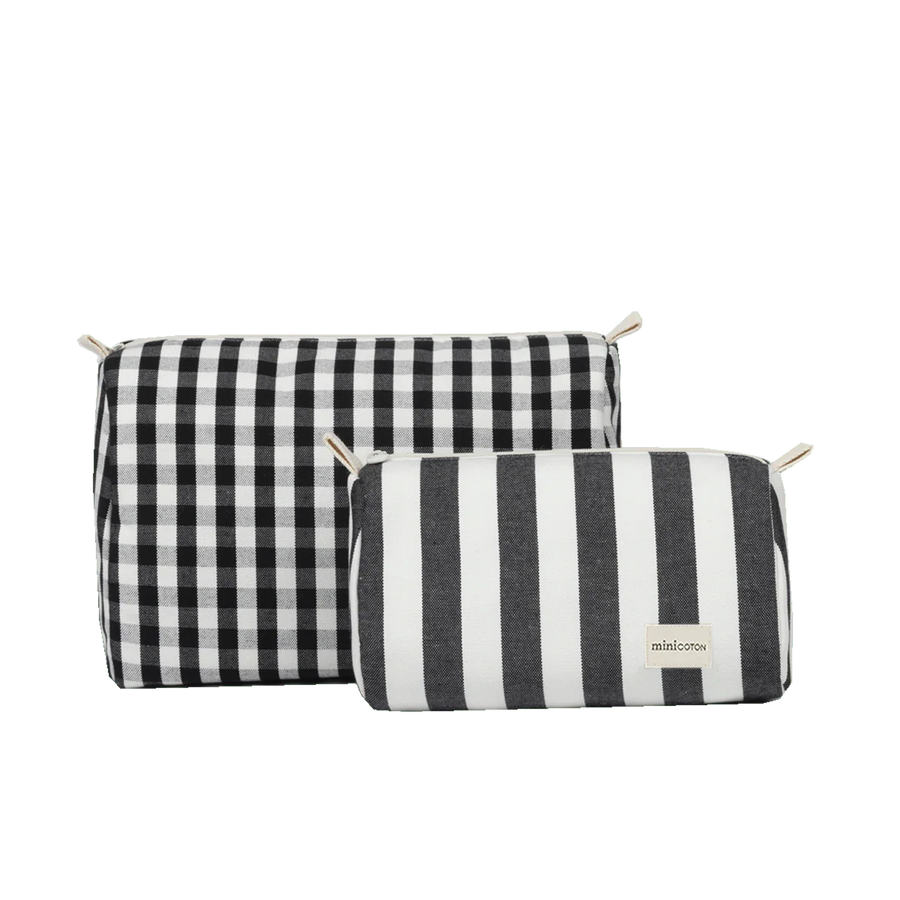 Set Neceser Black + White