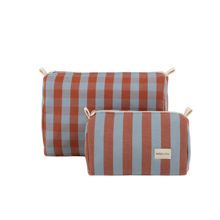 Set Neceser - Red + Blue