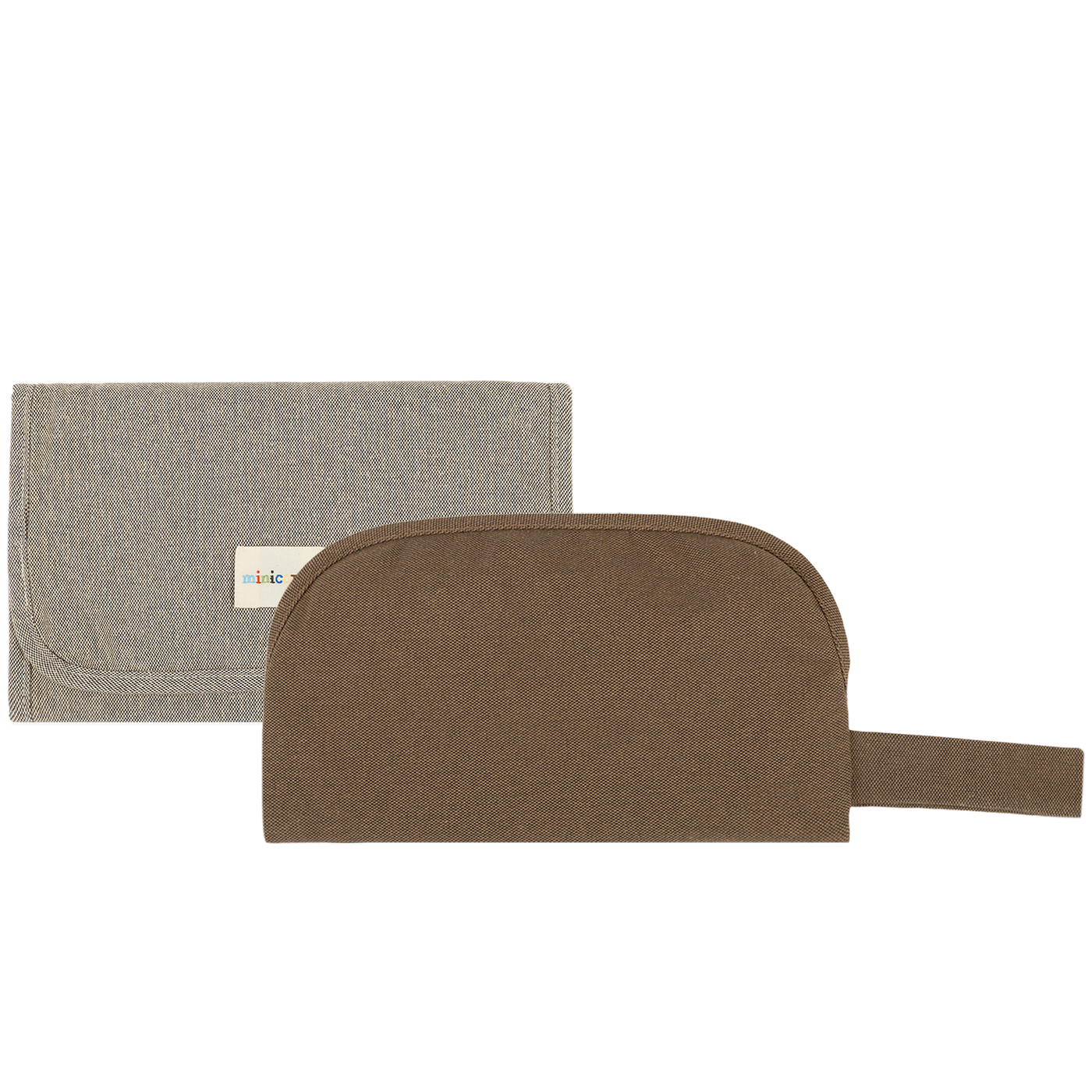 Set Cambiador Melange Brown - Minicoton - Colour Me collection