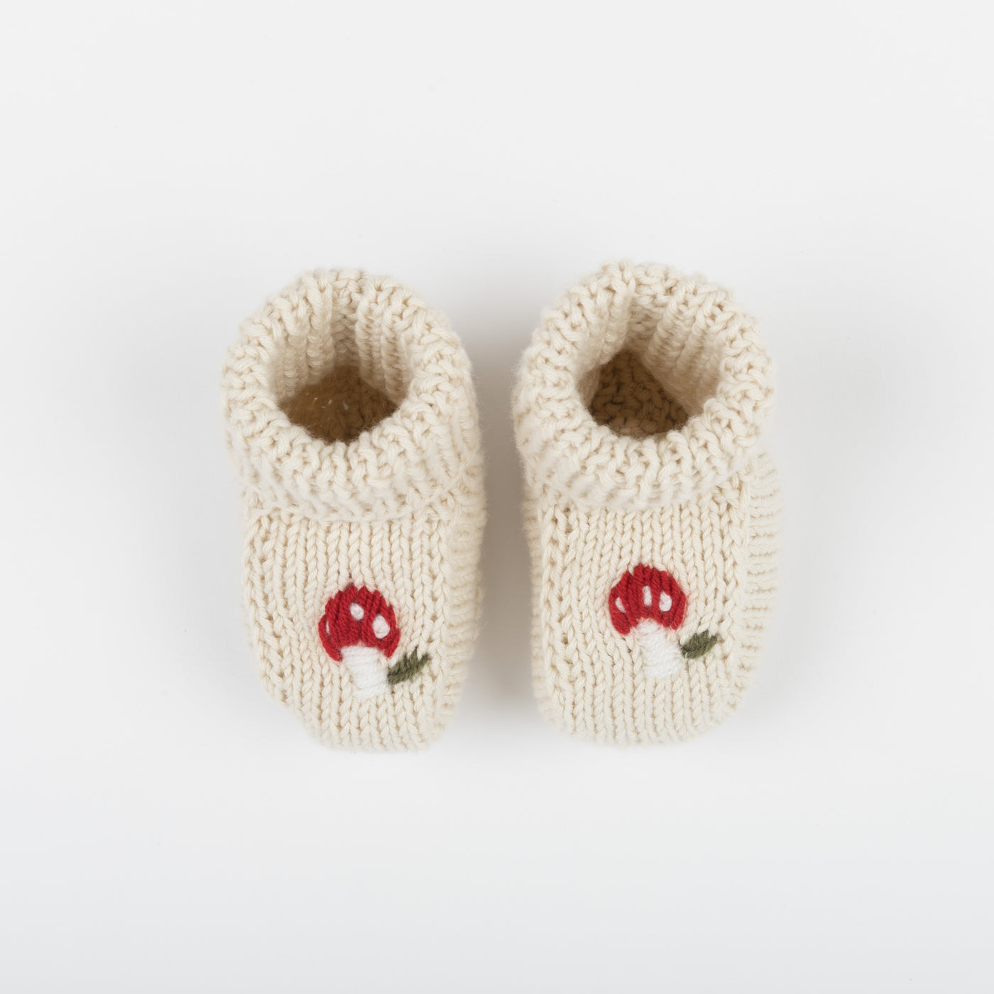 Booties Crochet Mushroom