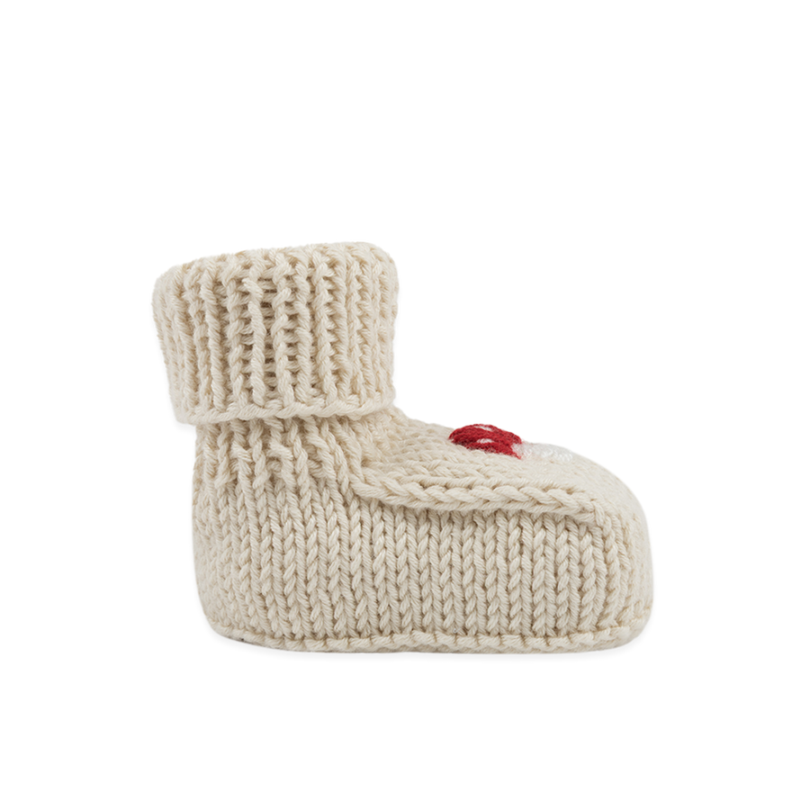 Booties Crochet Mushroom