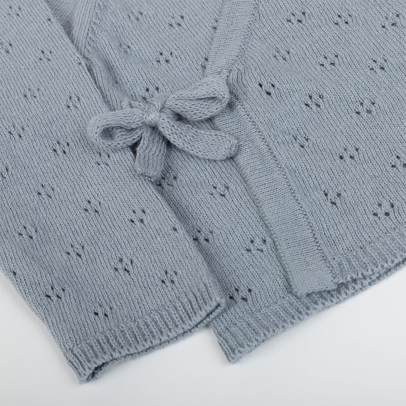 Top de Malha Holey Blue