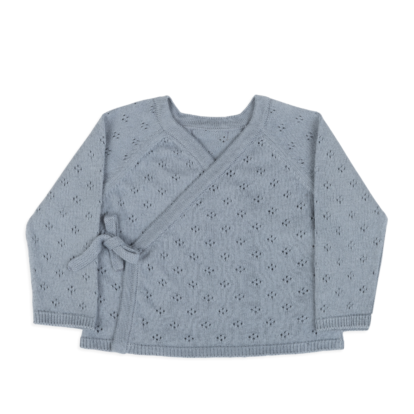 Top de Malha Holey Blue